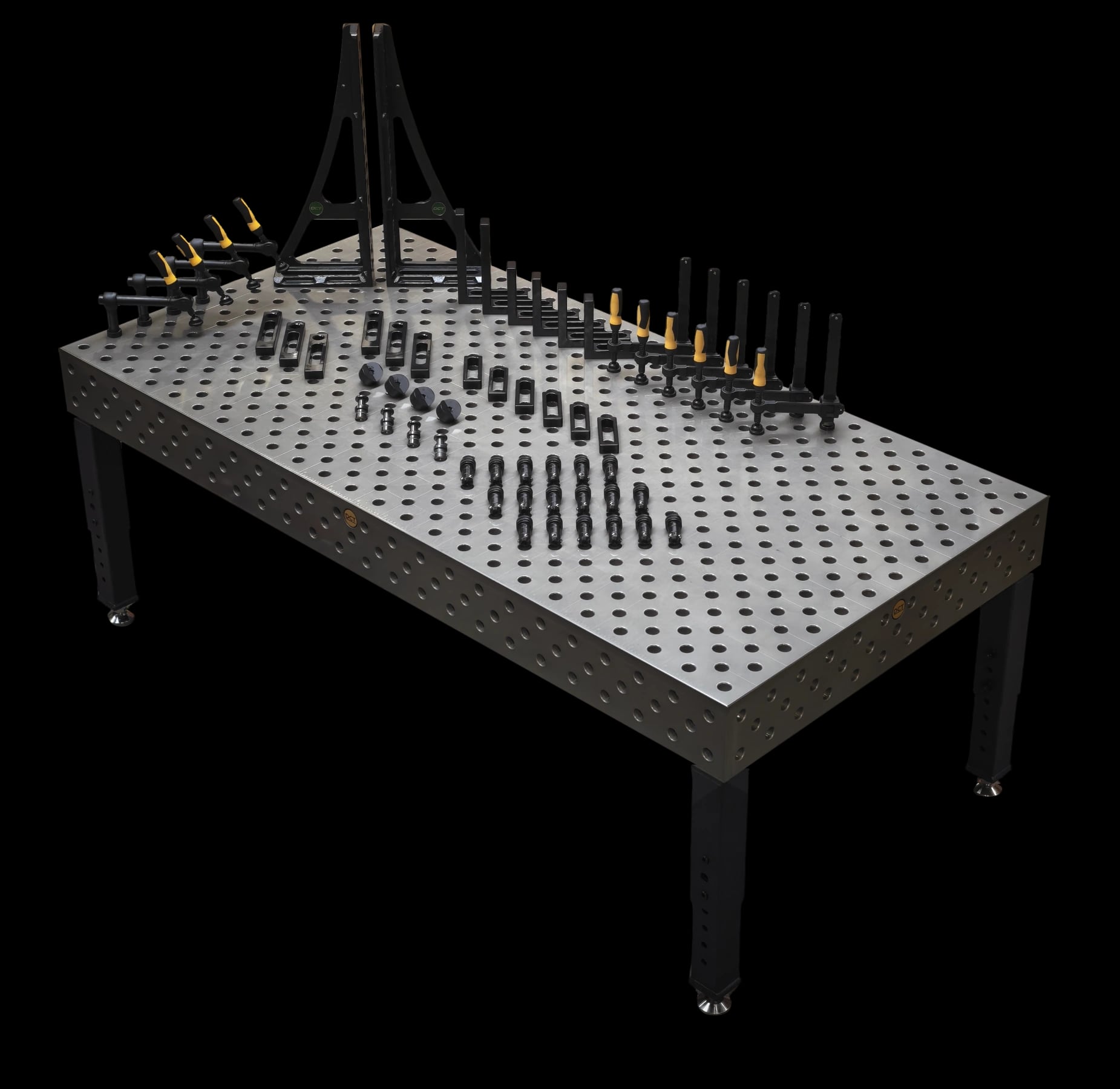 Ø28mm-lastafel 2400×1200 mm met klemgereedschap